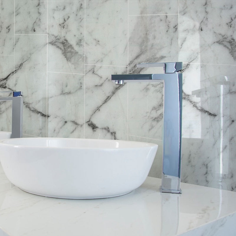 Mosaic Wall & Floor PVC Tile Marble Waterproof SKU# MOS0005